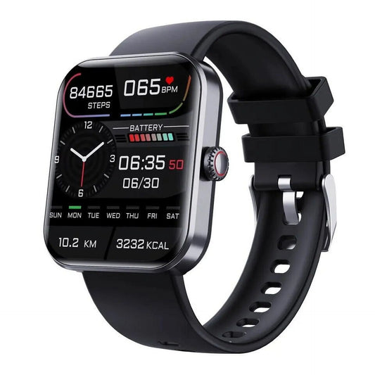 For Motorola Moto G Stylus (2023) Smartwatch, Fitness Activity Tracker for Men Women Heart Rate Sleep Monitor, Step Counter, 1.91" Full Touch Screen Fitness Tracker Smartwatch - Black